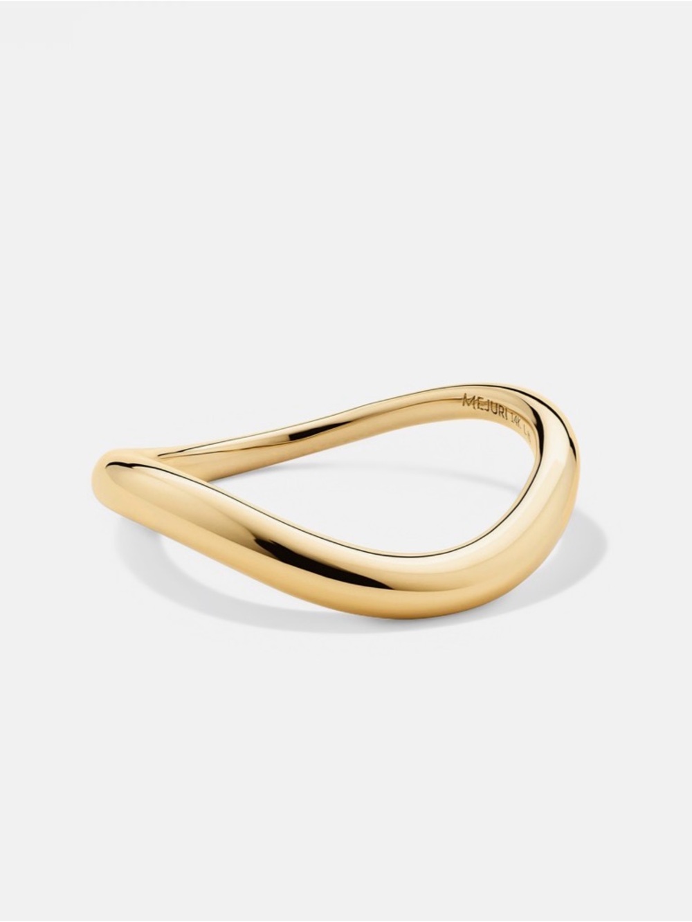 Mejuri Dome Figure Slim Ring size 5